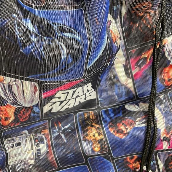 Star Wars Lucas Film Ltd Drawstring Mesh Bag - Picture 7 of 10